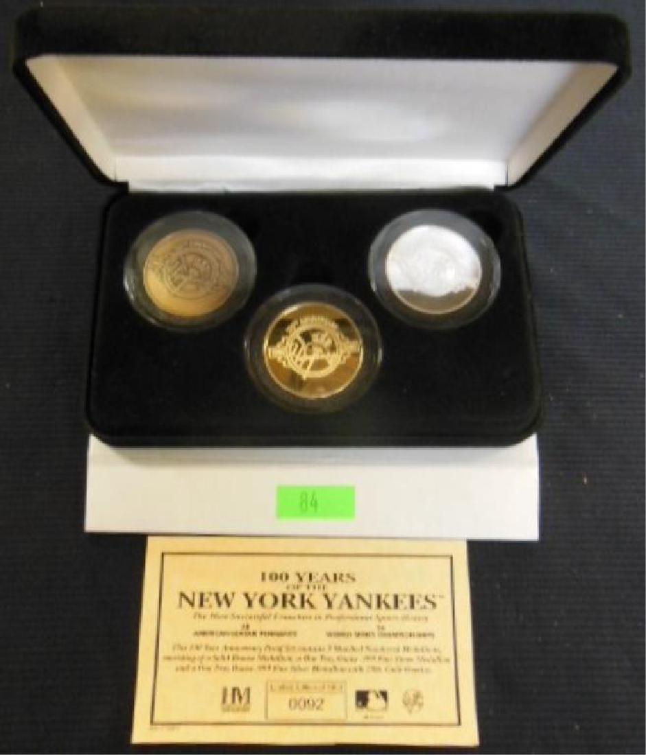 3 Piece NY Yankee Coin Set (1 of 8)