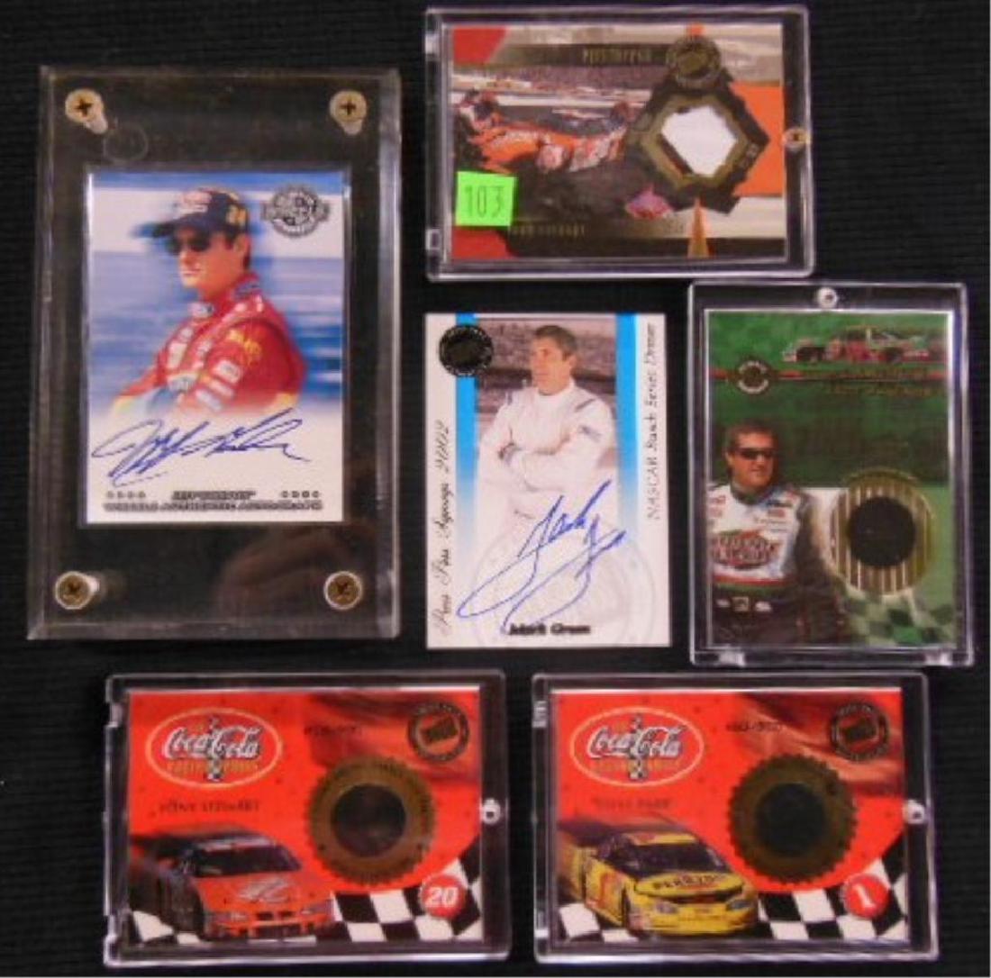 6 Nascar Specialty Racing Trading Cards (1 of 4)