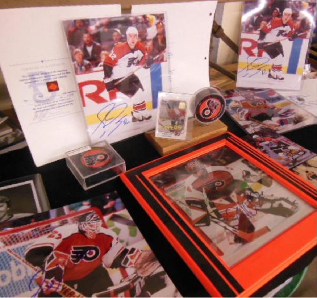 Lot Autographed Flyers Photos + Other (1 of 7)
