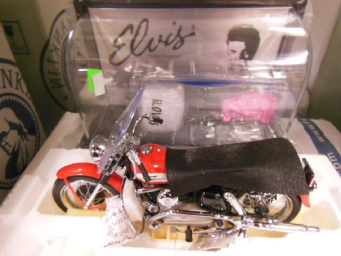 Franklin Mint Elvis Presley Harley Davidson (1 of 4)