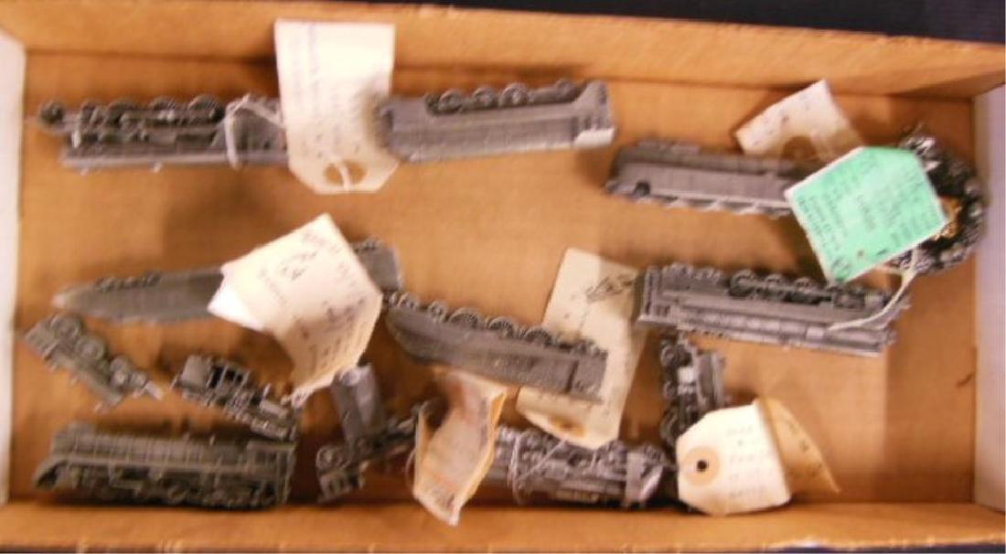 9 Franklin Mint Pewter Train Engines (1 of 5)