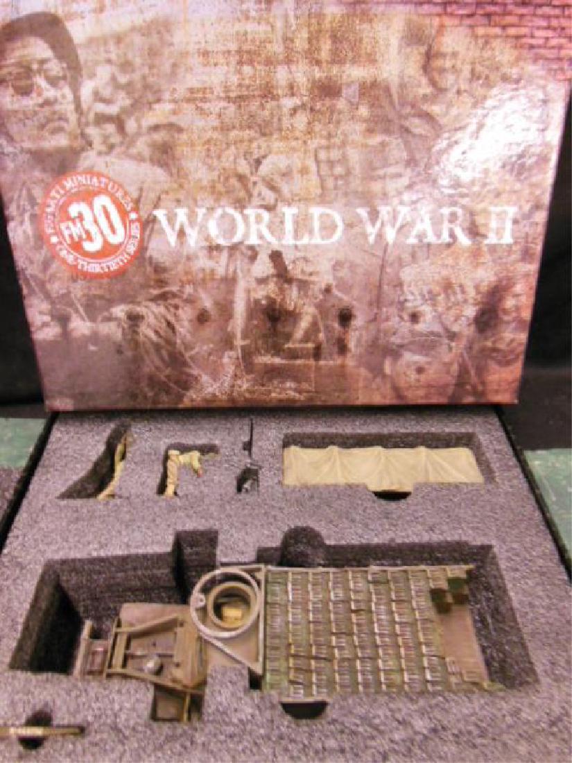 Figarti Diecast WW II Vehicle: Figarti diecast WW II vehicle, Red Ball Express (European Theatre), U.S. Transport truck, ETA-015, limited edition 083/108, new in original box, with (2) figures. CONDITION: No issues identified.
