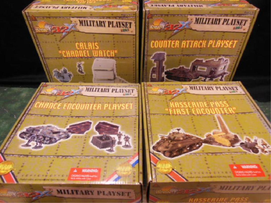 4 Ultimate Soldier Military Playsets (1 of 9)