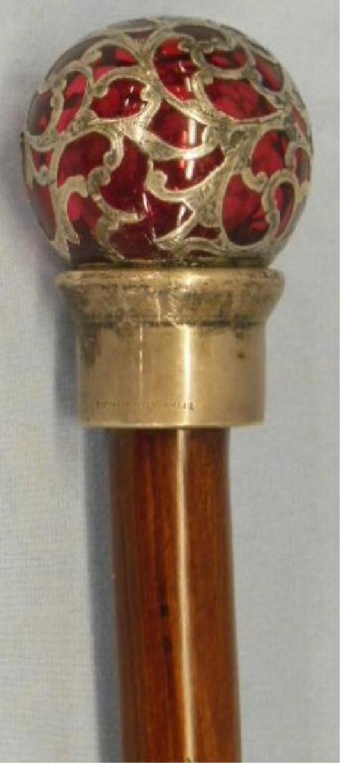Paperweight handled cane (1 of 5)