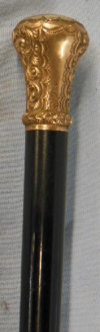Gentleman's Gold Knob Cane (1 of 4)