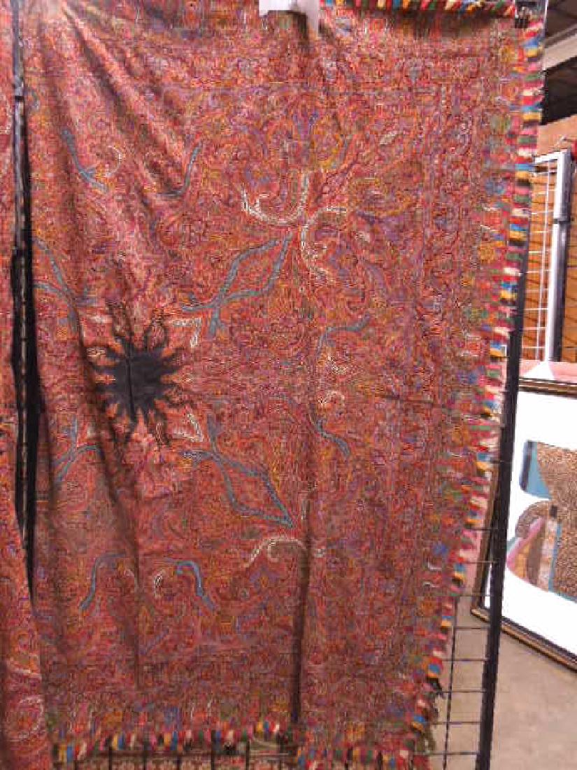 19th C. Woven Paisley Shawl (1 of 4)