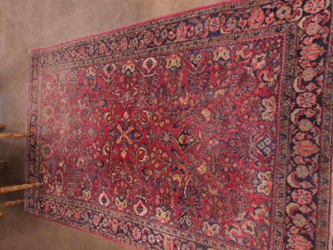 Antique Sarouk Area Carpet (1 of 2)