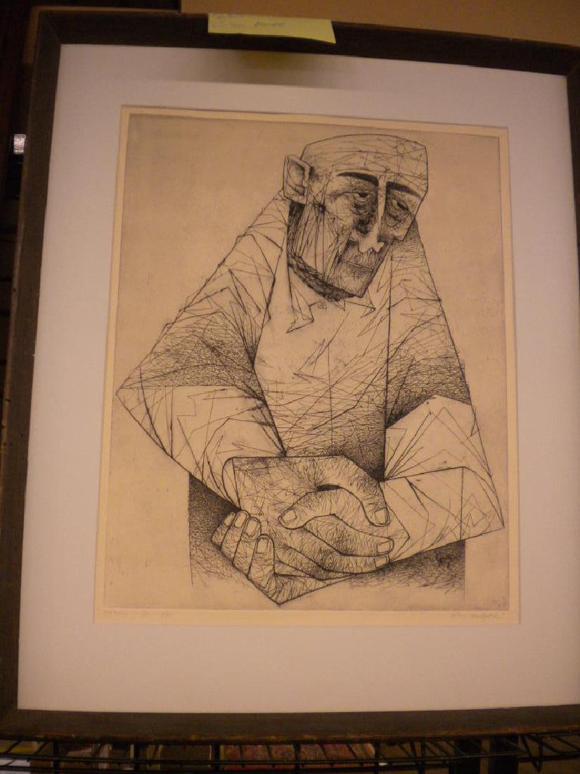 William Friedgard Signed Engraving (1 of 1)