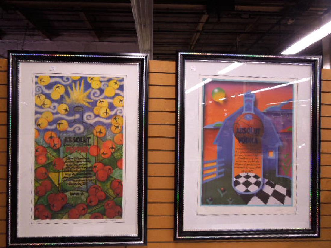 Absolut Vodka Lithographs (1 of 9)