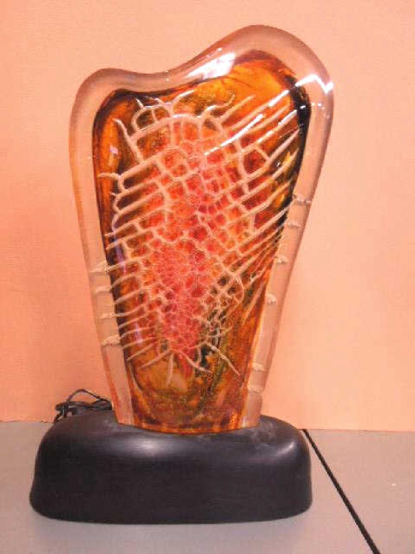 Mid Century Modern Lucite Sculpture (1 of 3)