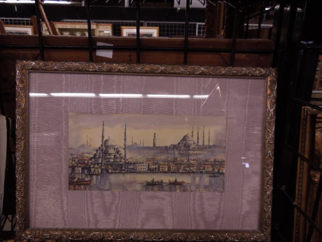 Toulet Bolan Signed Watercolor (1 of 5)