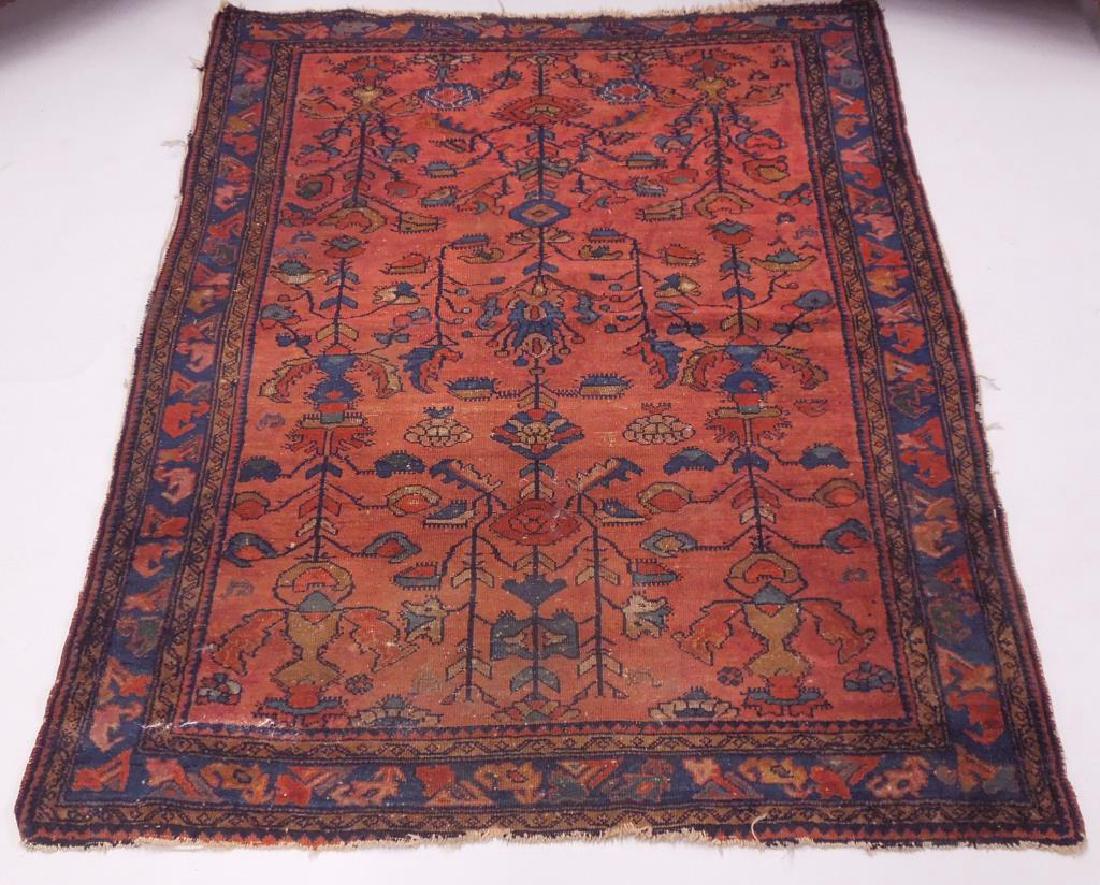Antique Sarouk Area Carpet (1 of 3)