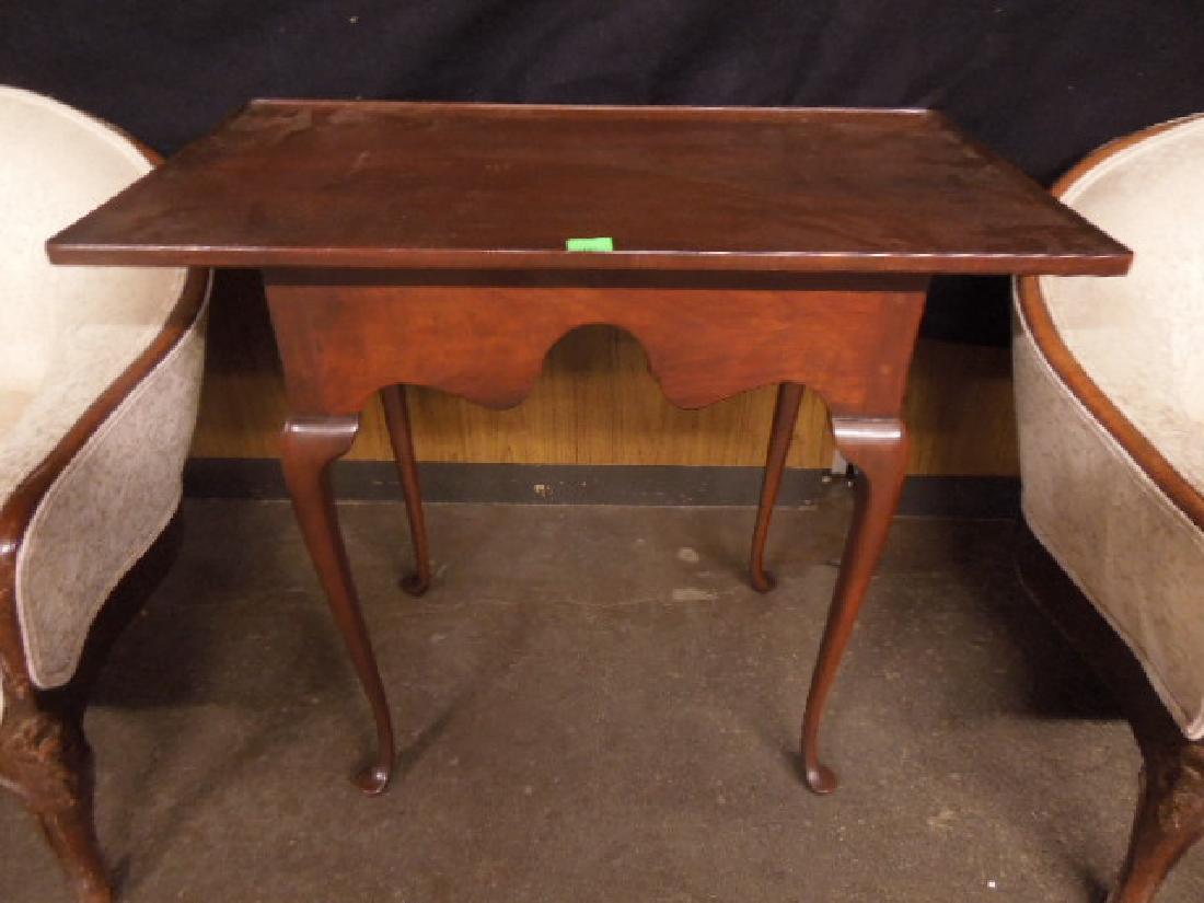 Colonial Craftsmen Signed Tea Table (1 of 3)