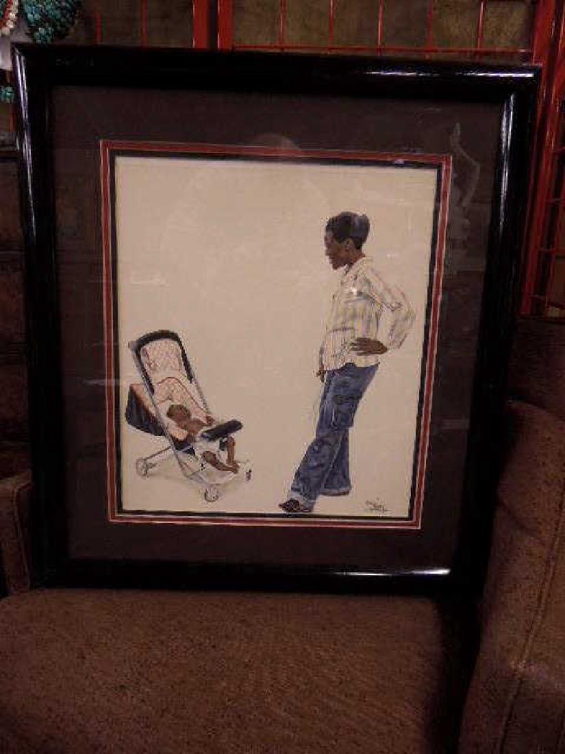 Tom McKinney Gouache on Paper (1 of 5)