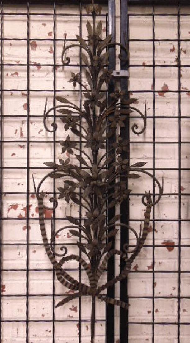 Wrought Iron Garden Wall Hanging (1 of 3)