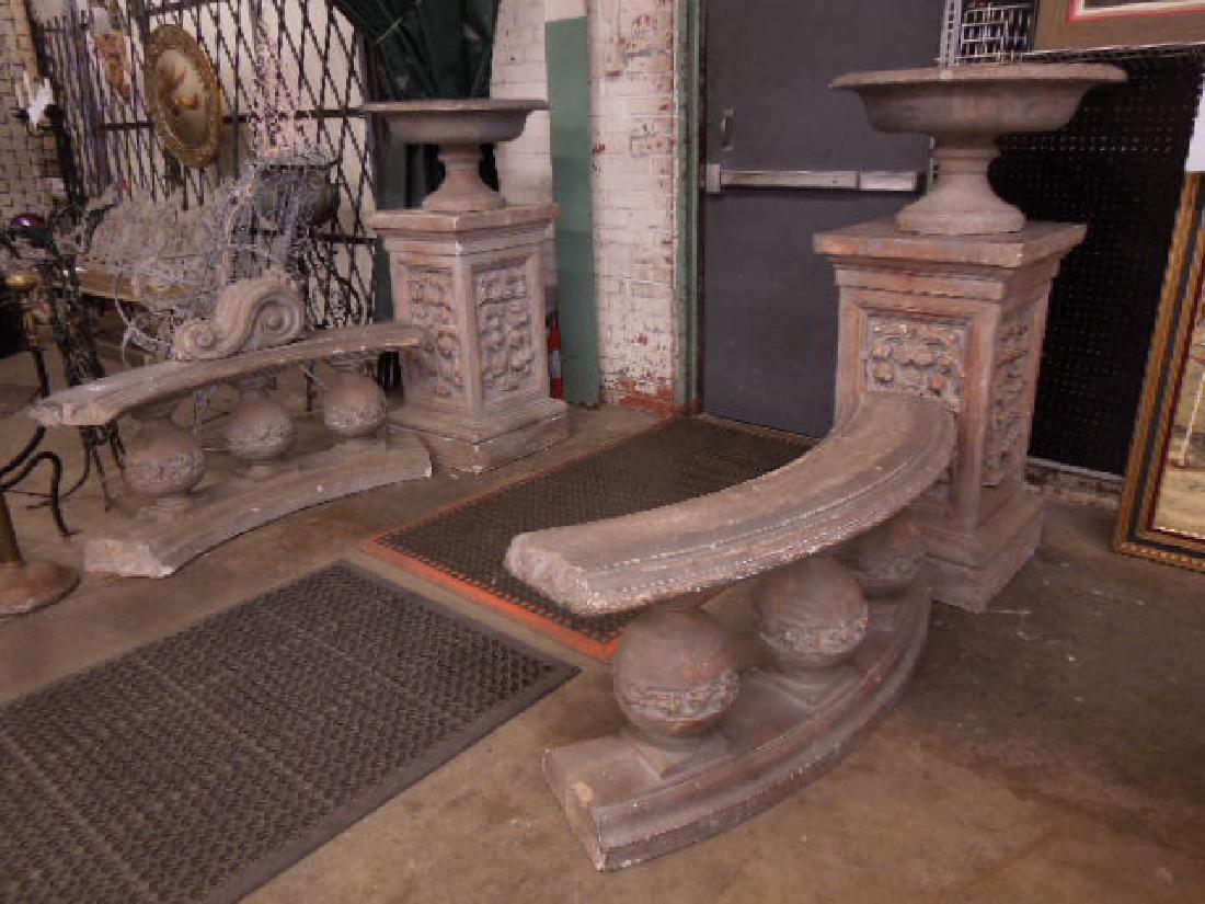 Garden Railings, Pedestals & Urns (1 of 5)