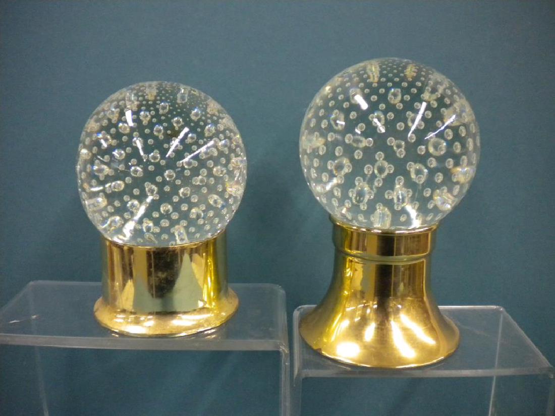 2 Victorian Newel Post Crystal Balls (1 of 6)