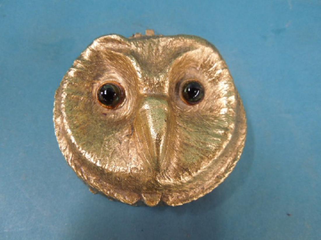 Owl Form Paperweight Alarm Clock (1 of 5)