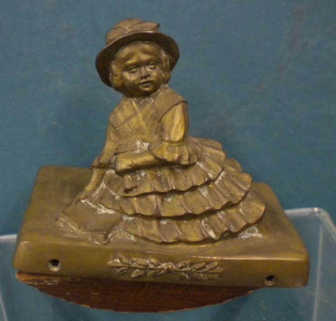 R Bahnert Signed Bronze Blotter (1 of 8)