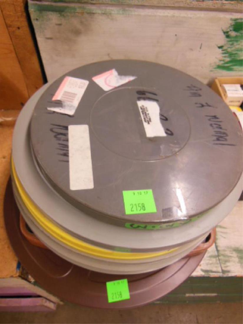 11 Vintage 16mm Films: 11 Vintage 16mm Films, some in containers, some on open reels including: Mummers Parade, Artic Trills, Rumpelstiltskin, Am I Normal, three reels - Where's Charlie, two US Army, Latin American Overview