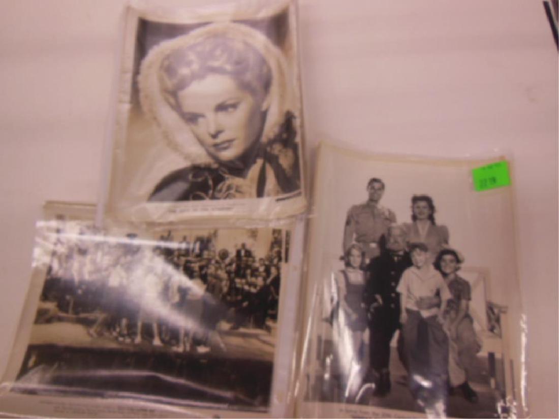 3 Sets of Movie Production Photos: Three Sets of Movie Production Photos, 20th Century Fox including: (14) "Sunday Dinner for a Soldier" (1944) starring Anne Baxter, #648, (18) "The Keys of The Kingdom" (1944) starring Gregory Peck, #6