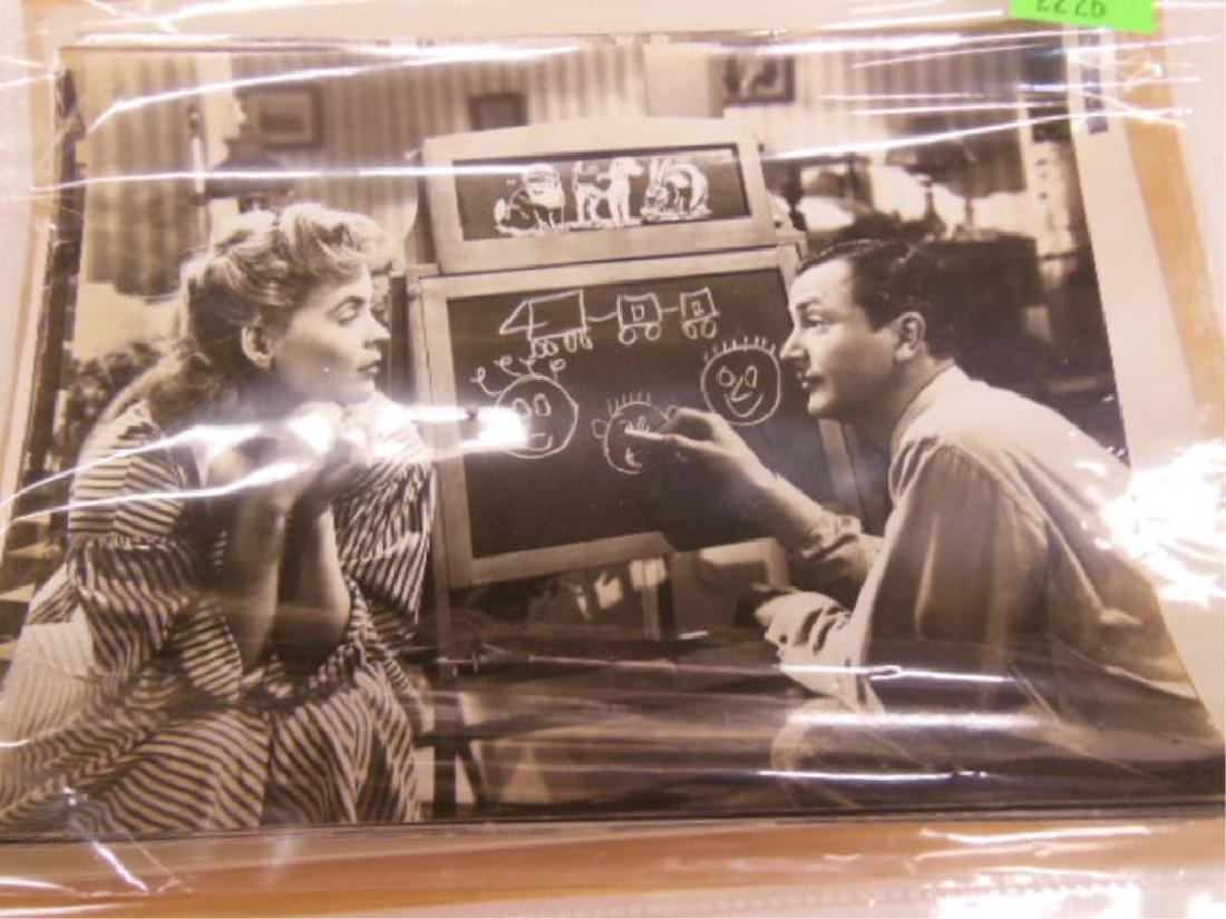 16 Publicity Photos Claudia & David: 16 Publicity Photos Claudia & David., 20th Century Fox, 1946, starring Robert Young and Dorothy McGuire, 7" x 9 1/4", black and white, plus (3) sets of Arthur William Brown drawing photos, 8" x 10" bl