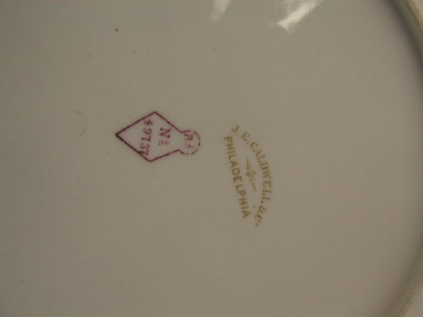 19th C. Brownfield's English Porcelain Plate - 2