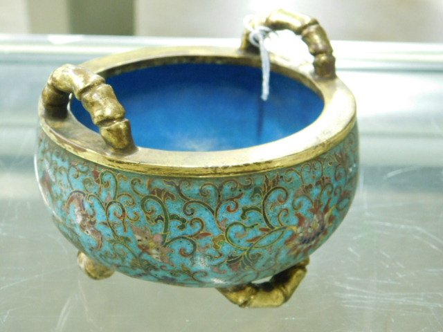 Chinese Cloisonne Censer (1 of 6)