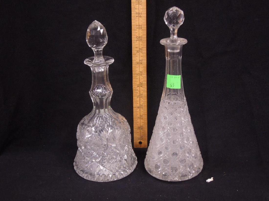 Two American Cut Glass Decanters (1 of 7)