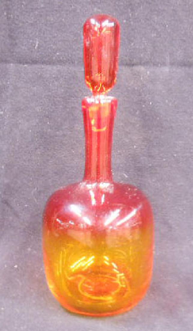 1960s Blenko Glass Decanter (1 of 3)