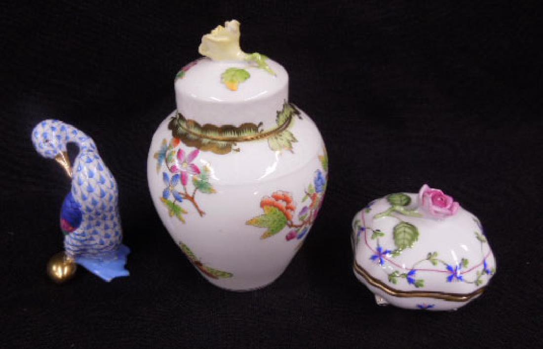 Contemporary Herend Porcelain Lot (1 of 6)