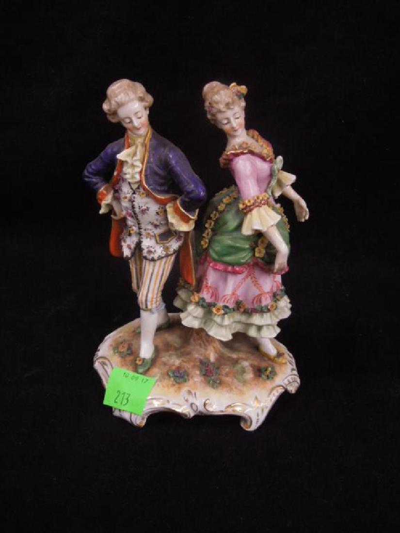 19th C. Porcelain Figure Group (1 of 4)