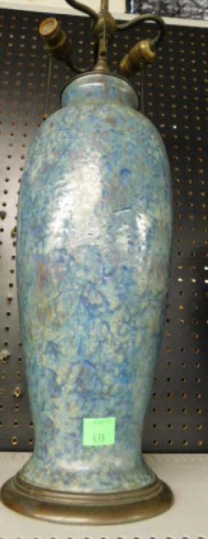 Roseville Pottery Pauleo Table Lamp (1 of 1)