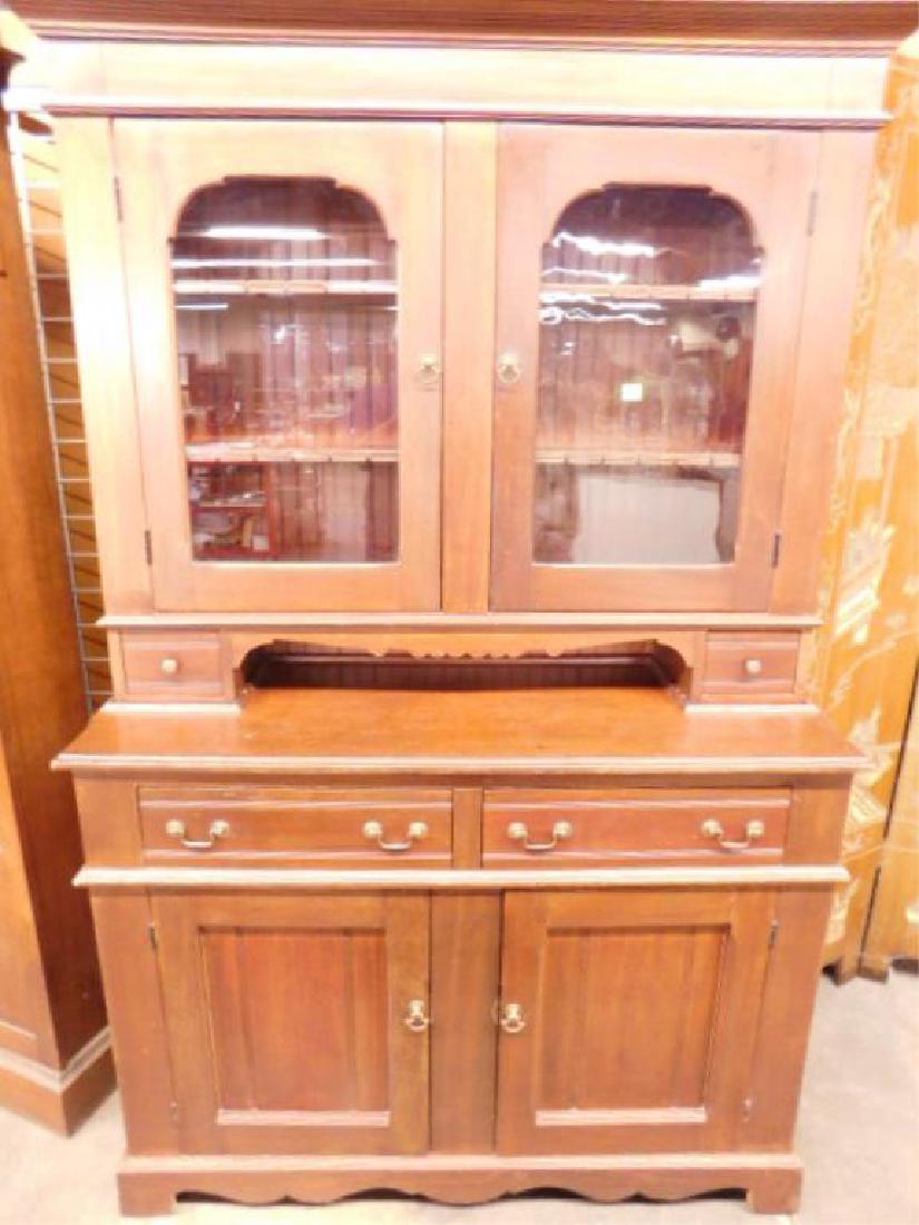 Victorian Step Back Cupboard (1 of 3)