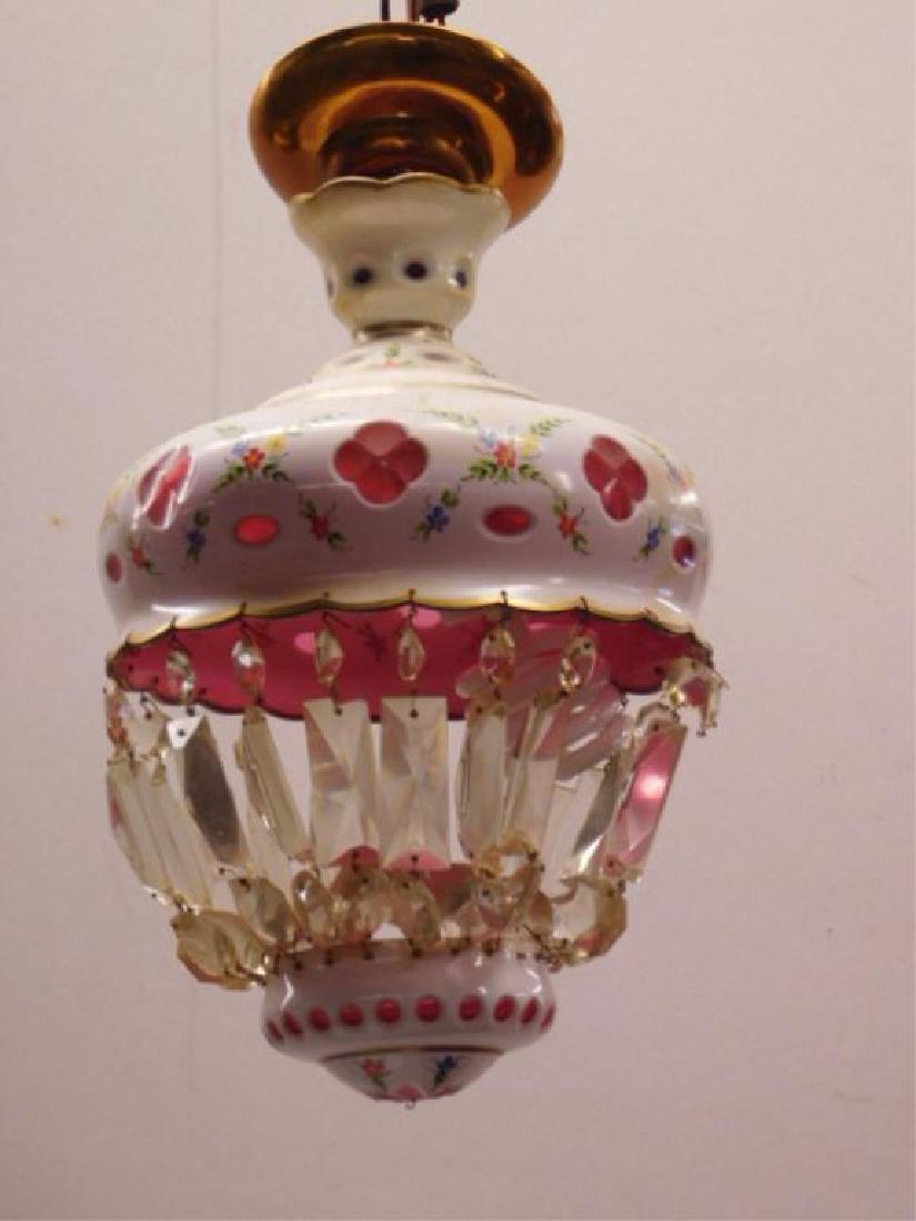 Bohemian Glass Hall Chandelier (1 of 4)