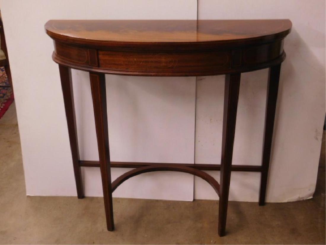 Hepplewhite Console Table (1 of 4)