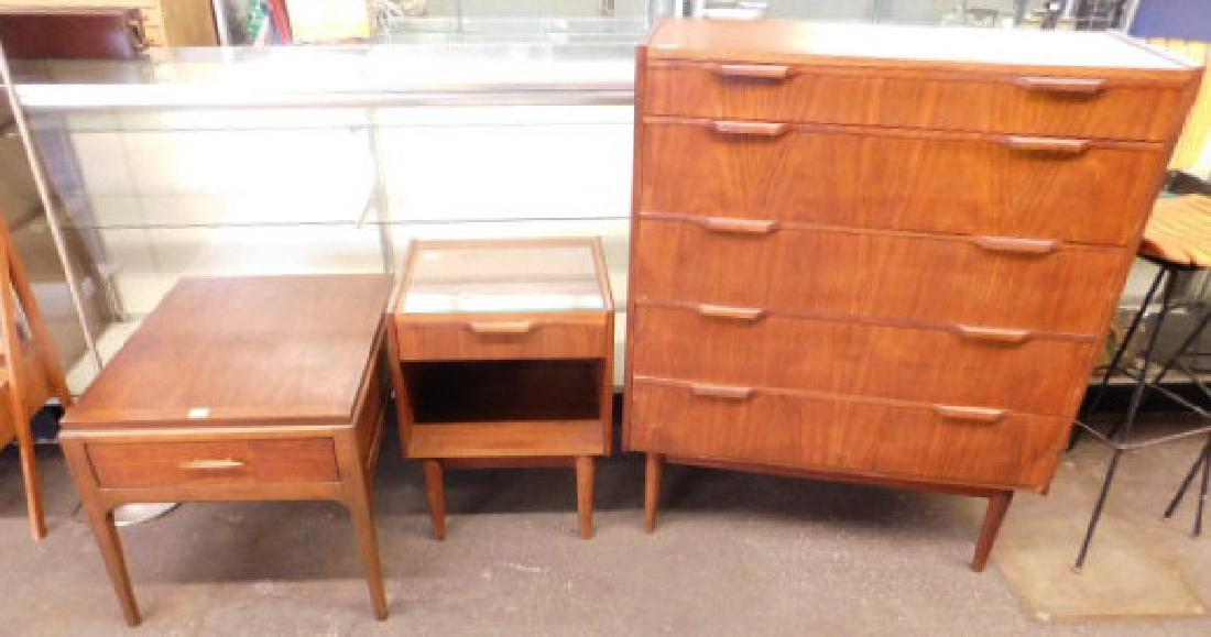 3 Pc Danish Modern Bedroom Set (1 of 4)