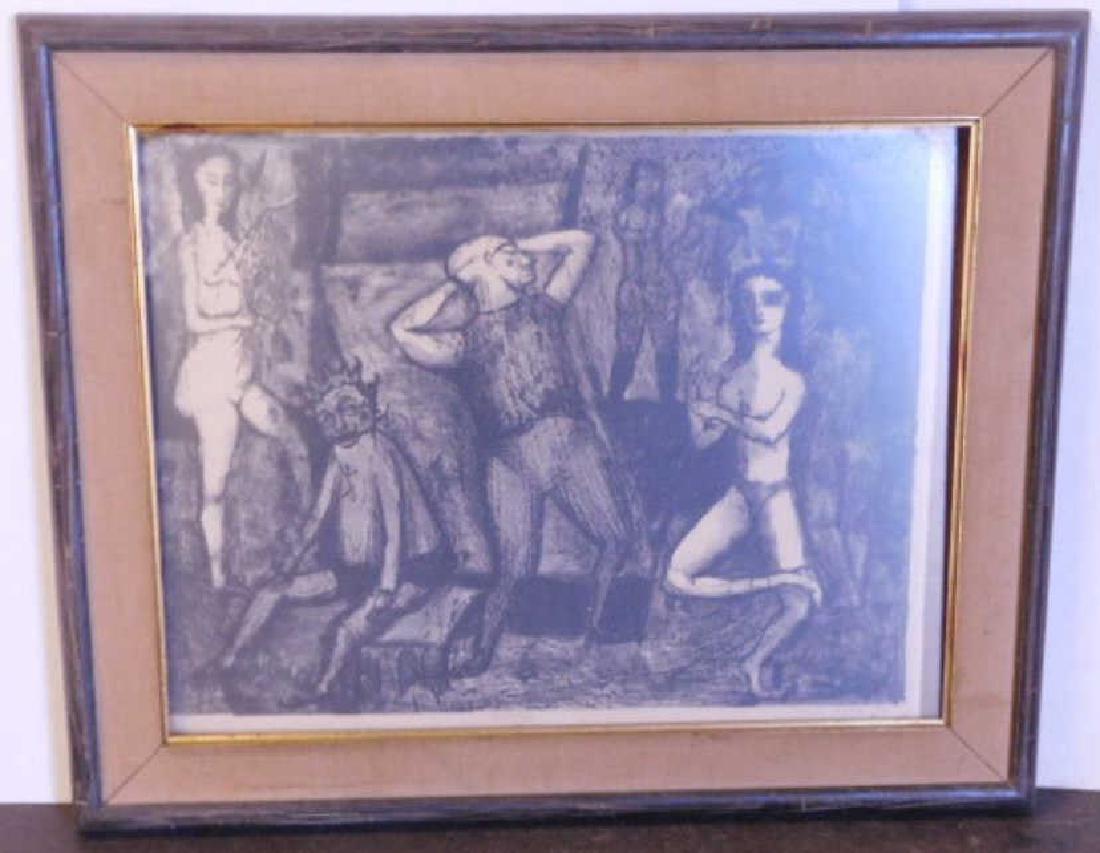 Jerome Kaplan Signed Lithograph Print (1 of 2)