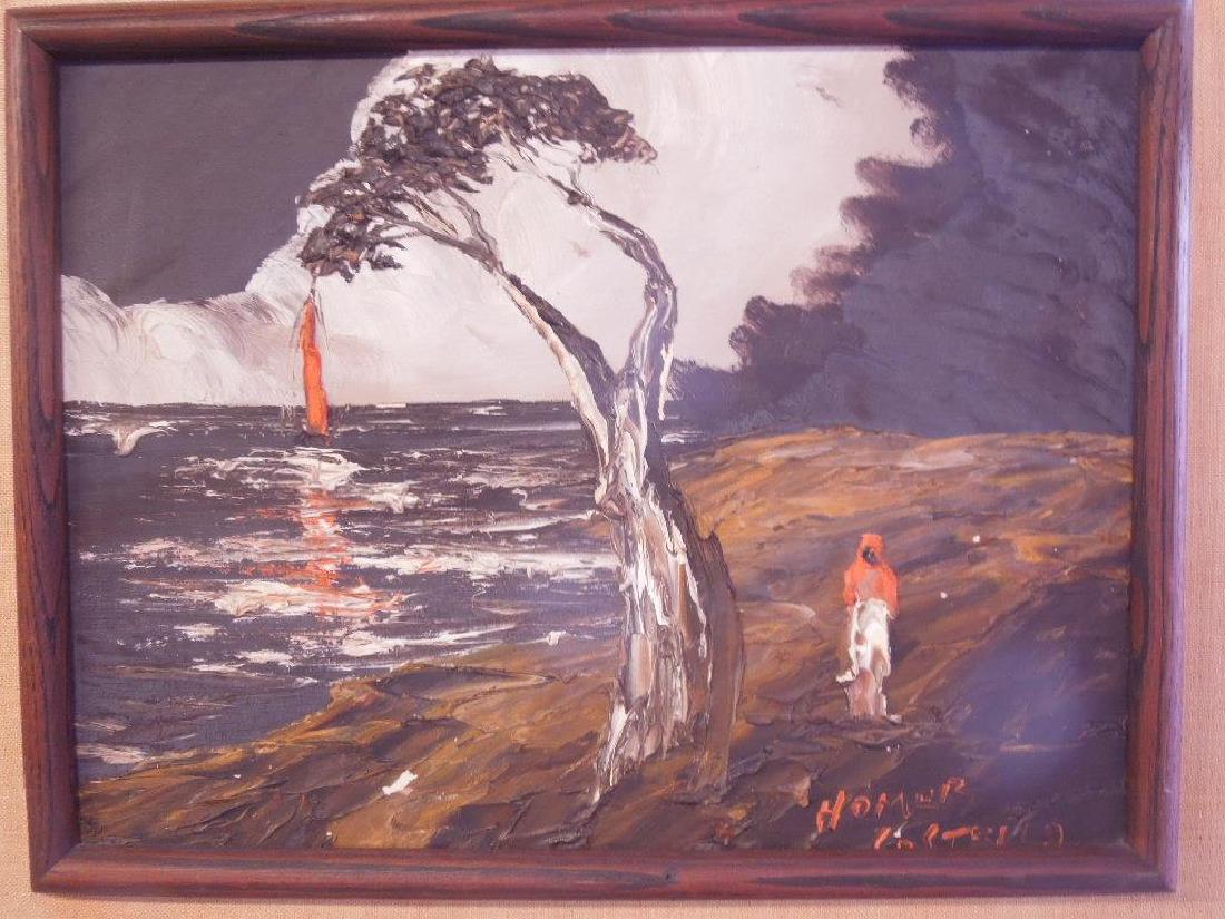 Homer Costello Oil on Board (1 of 5)