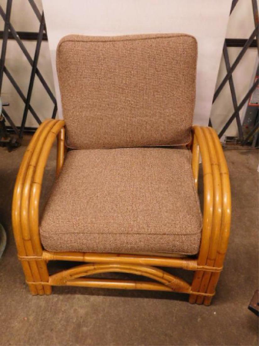 Pr Art Deco Bamboo Arm Chairs (1 of 3)