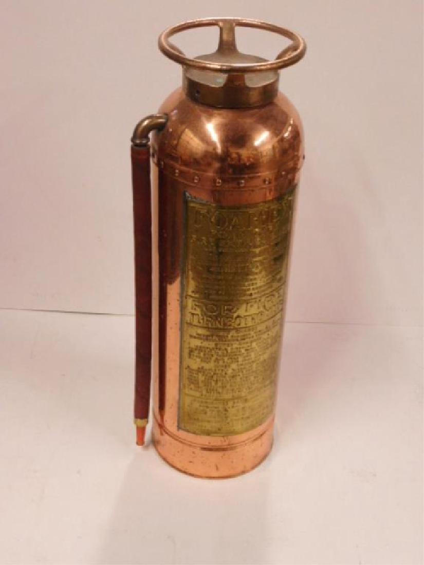 Foamex Copper Fire Extinguisher (1 of 2)