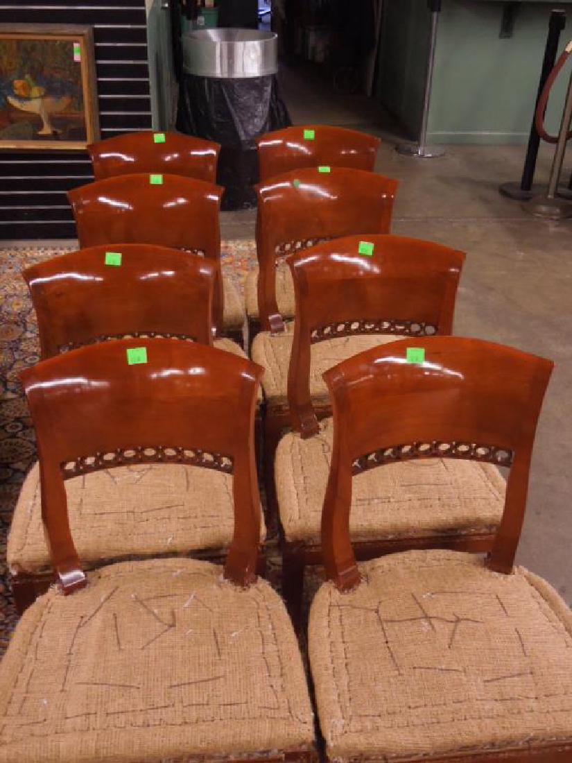 Set 8 Biedermeier Dining Room Chairs (1 of 3)