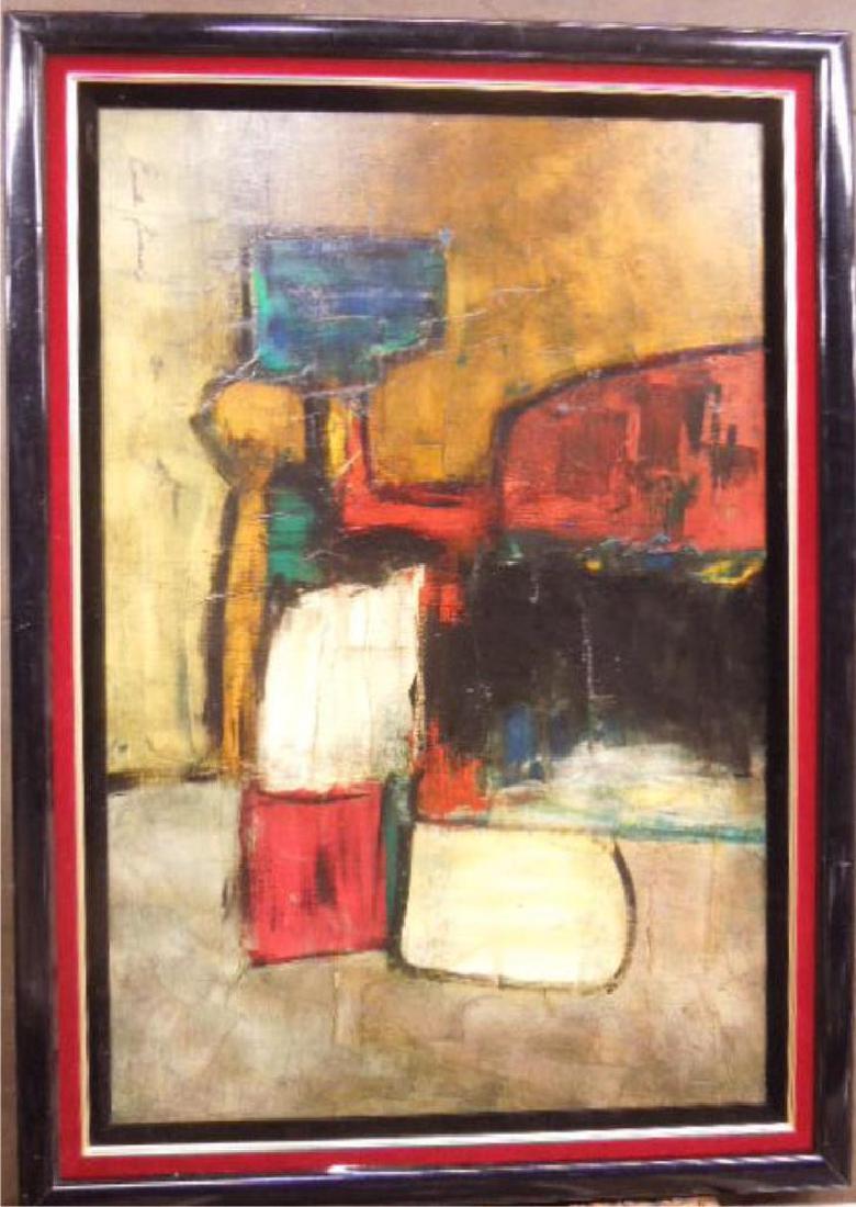 Emila Leiard O/C, Abstract Still Life (1 of 3)