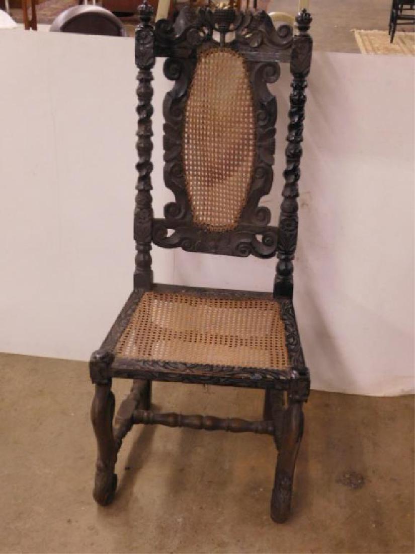Jacobean Style Side Chair (1 of 7)