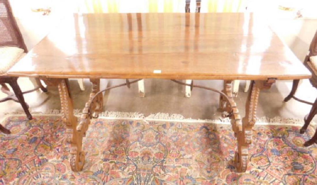 Renaissance-Style Library Table (1 of 2)