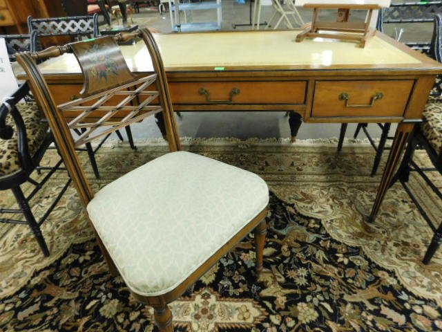 Baker Director Style Flat Top Desk & Chair (1 of 7)
