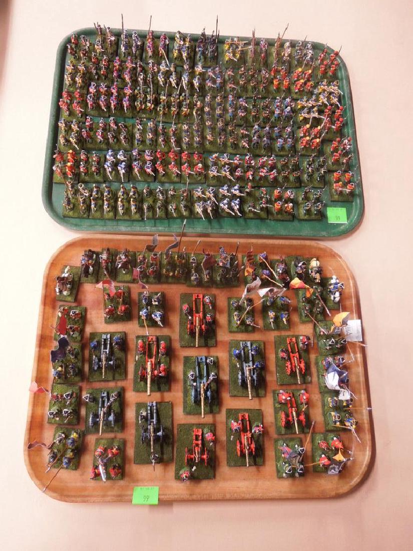 Old Glory Miniature Metal Soldiers: Old Glory Miniature Metal Soldiers, 300+ pre-Revolution British Soldiers, officers, cannon and banner, all hand painted. Note: Army description is our "best guess". Determination is up to the buyer us