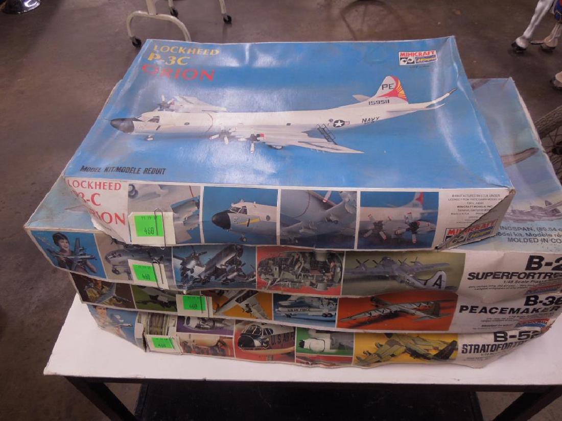 4 Monogramed & Other Military Plane Models (1 of 5)