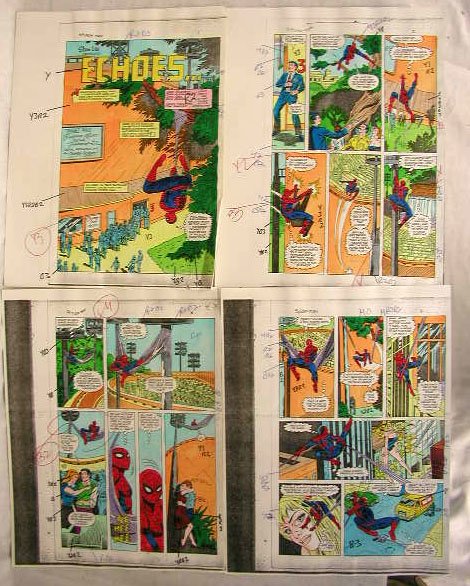 Spectacular Spiderman Comic Book Art - 2