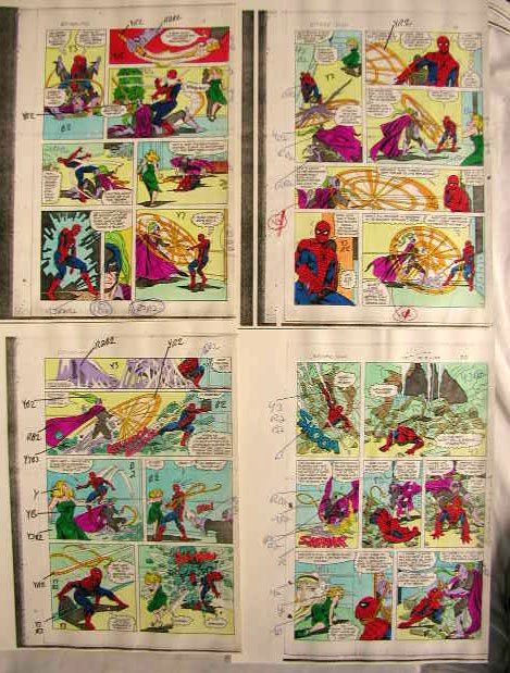 Spectacular Spiderman Comic Book Art - 6